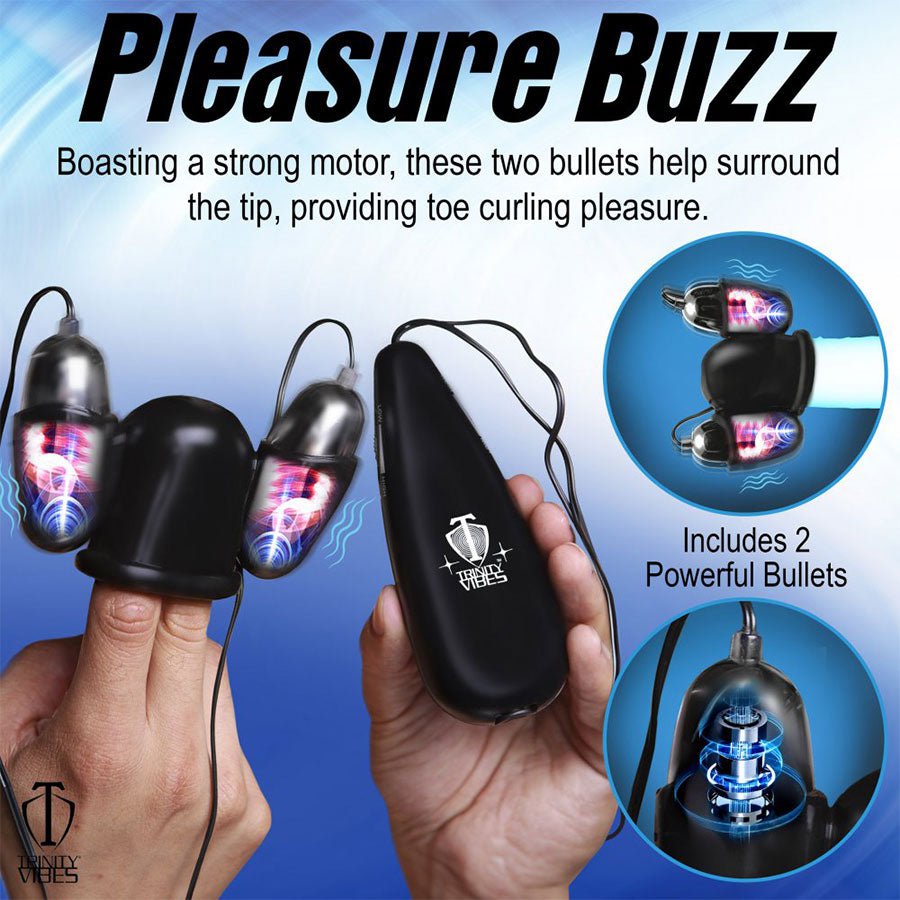 Penis Head Vibrator Multi-Speed Vibrating Bullet Tip Teaser by Trinity Vibes、mySite、bottomscart