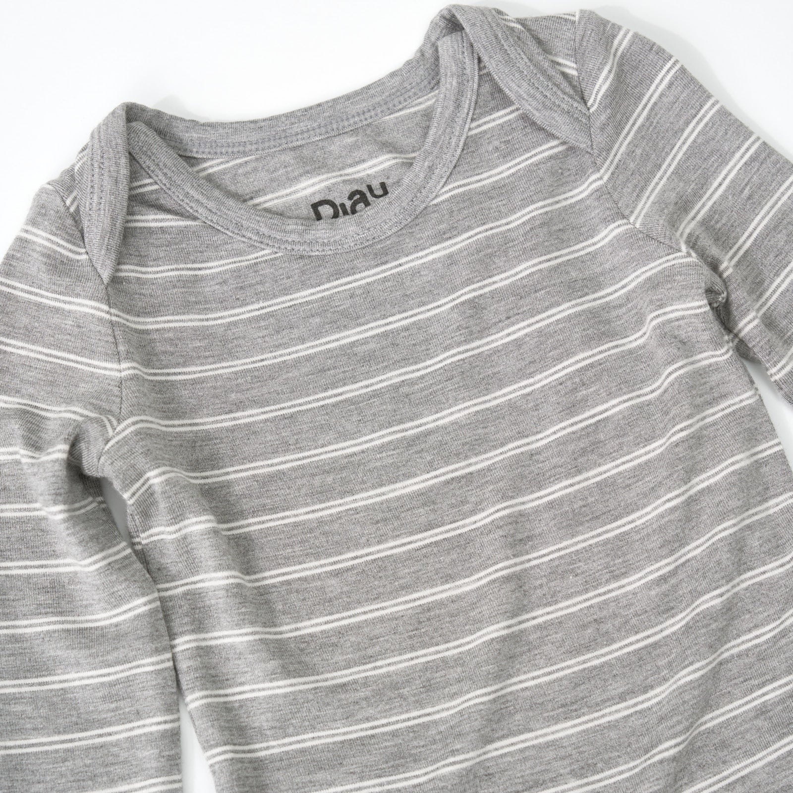 Light Heather Gray Stripes Bodysuit、mySite、g9winljtr