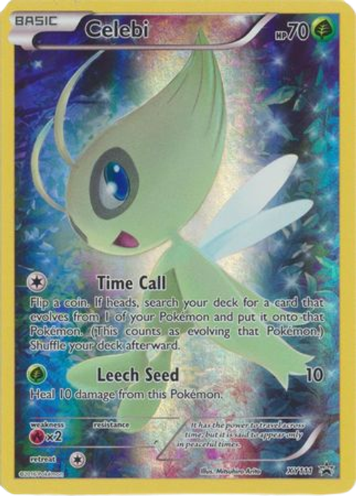 Celebi - XY111 - Holo Promo、mySite、waistdrama