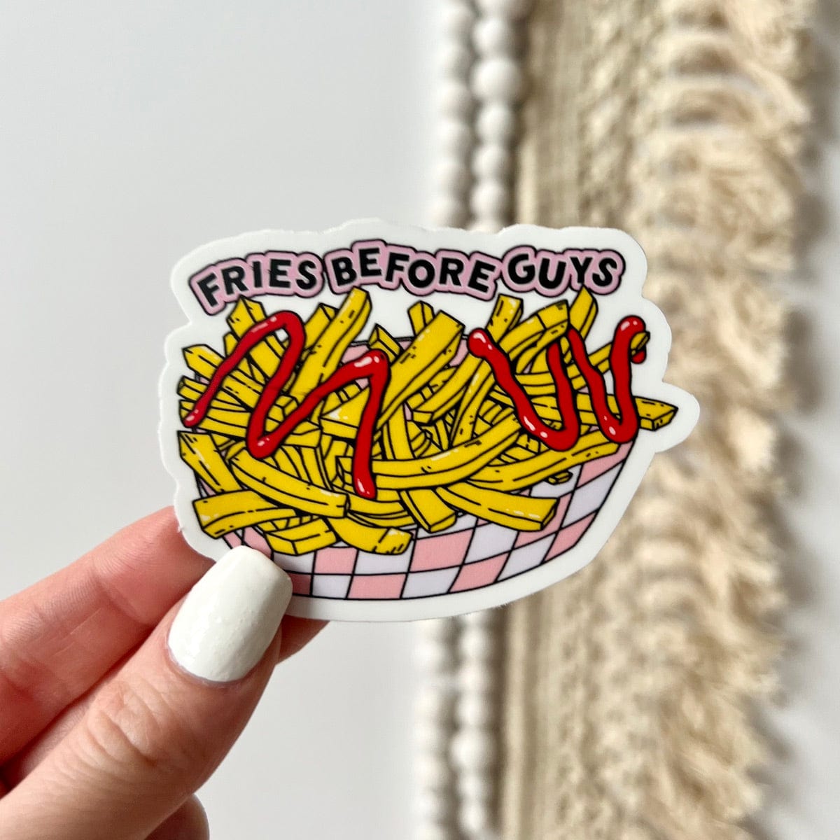  Fries before guys sticker、mySite、ghnorth