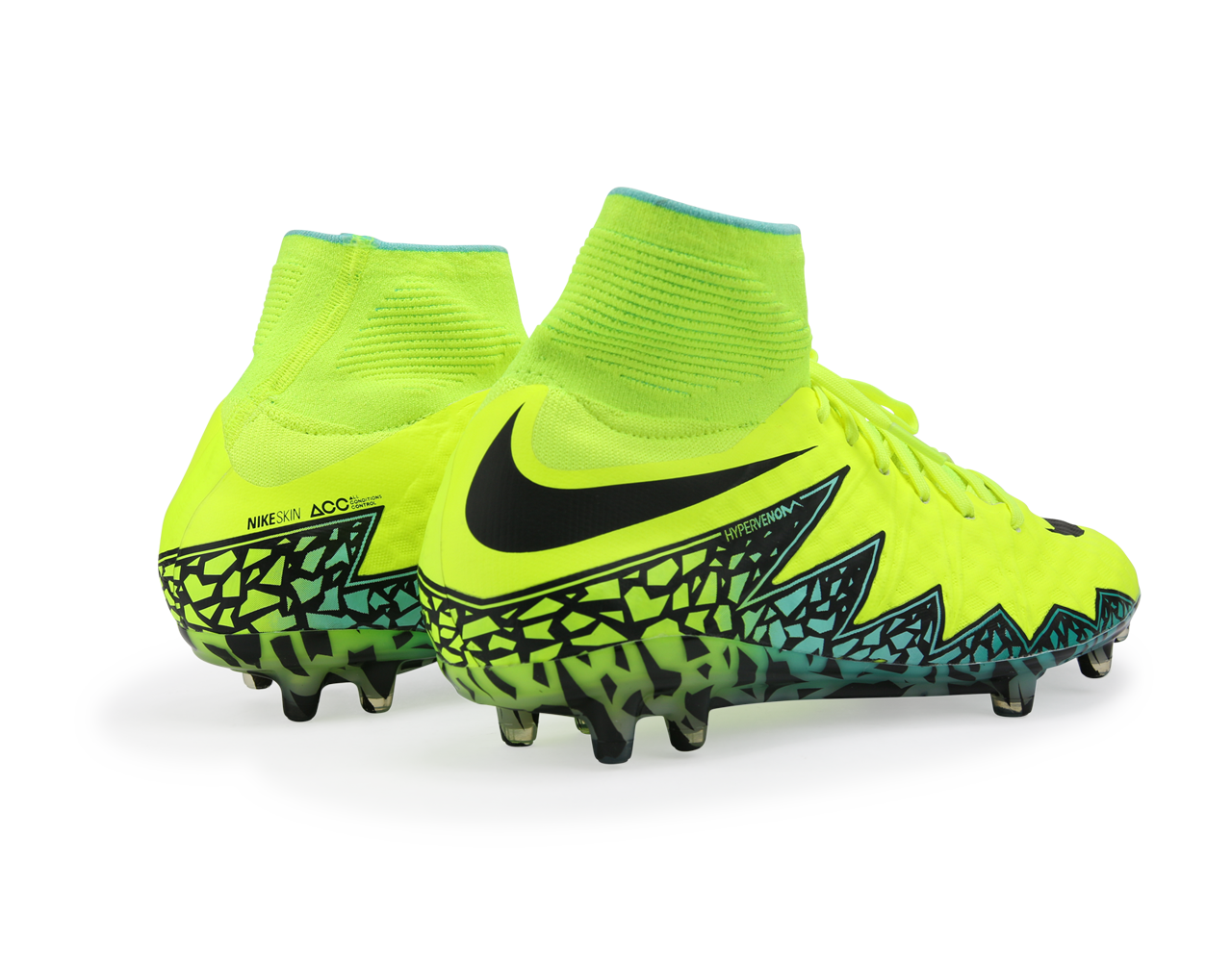 Nike Men's Hypervenom Phantom II FG Volt/Black Hyper/Turquoise Clear Jade、mySite、bottomscart
