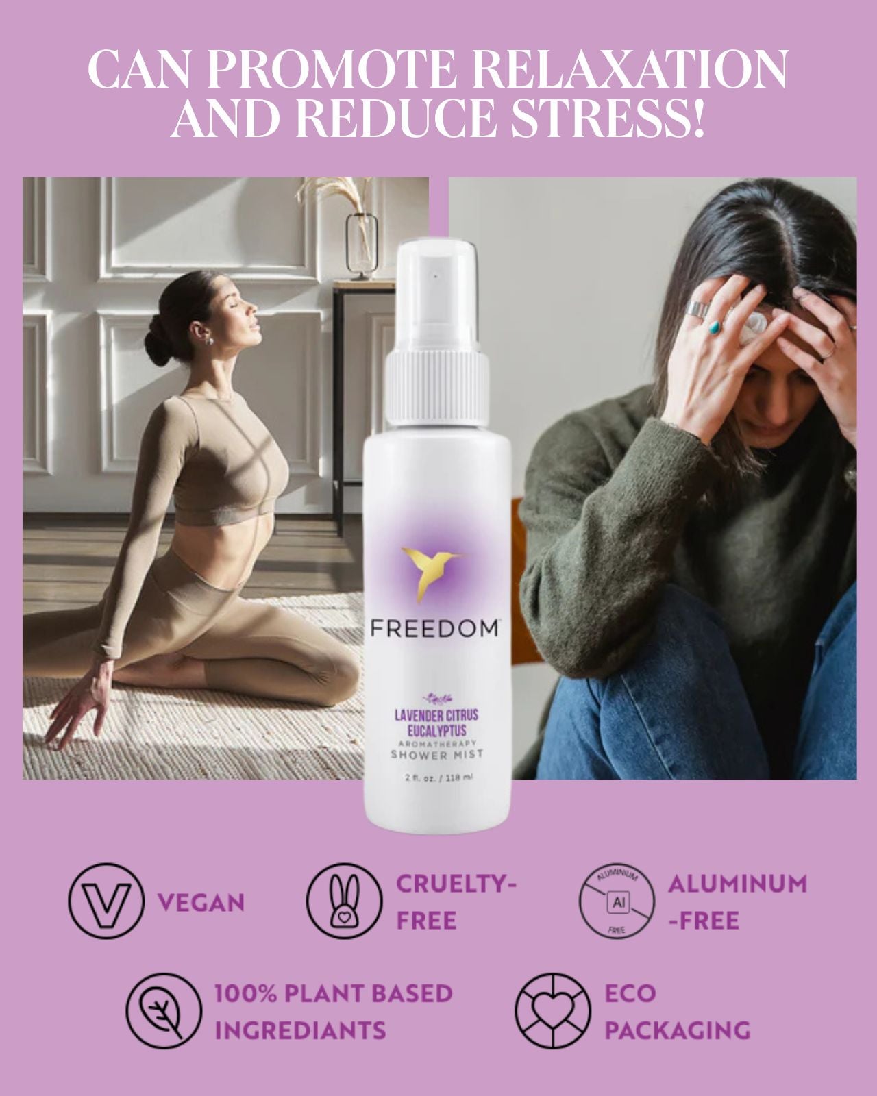 Freedom Lavender Eucalyptus Travel Spray、mySite、bengalsvssteelers