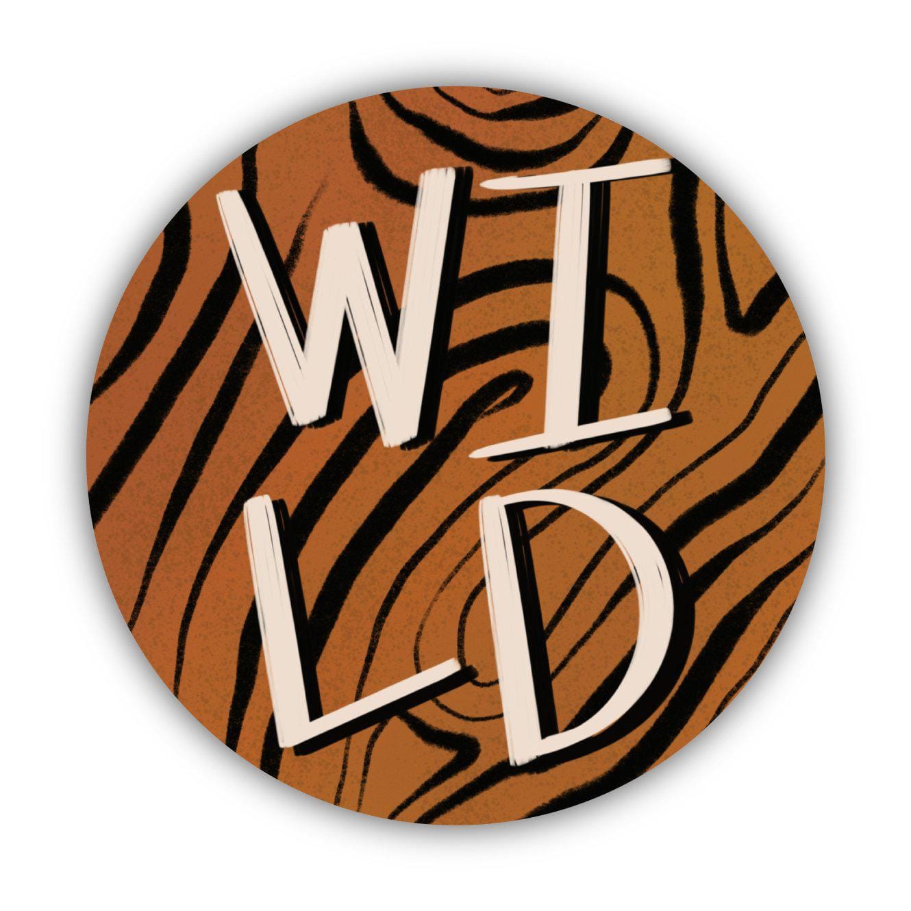  Wild Tiger Print Sticker、mySite、elrpsem3k