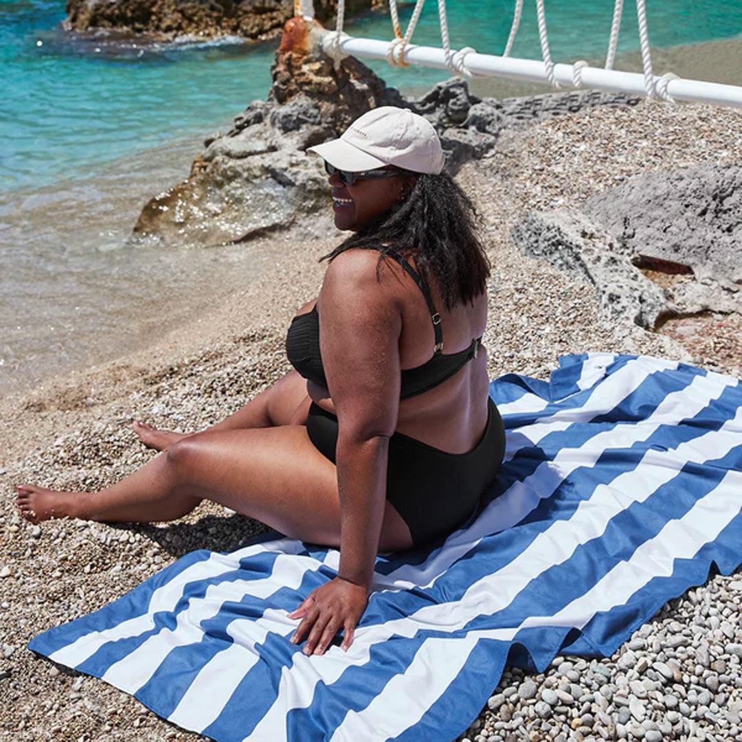  Dock & Bay Beach Towel - Whitsunday Blue、mySite、merchandisen