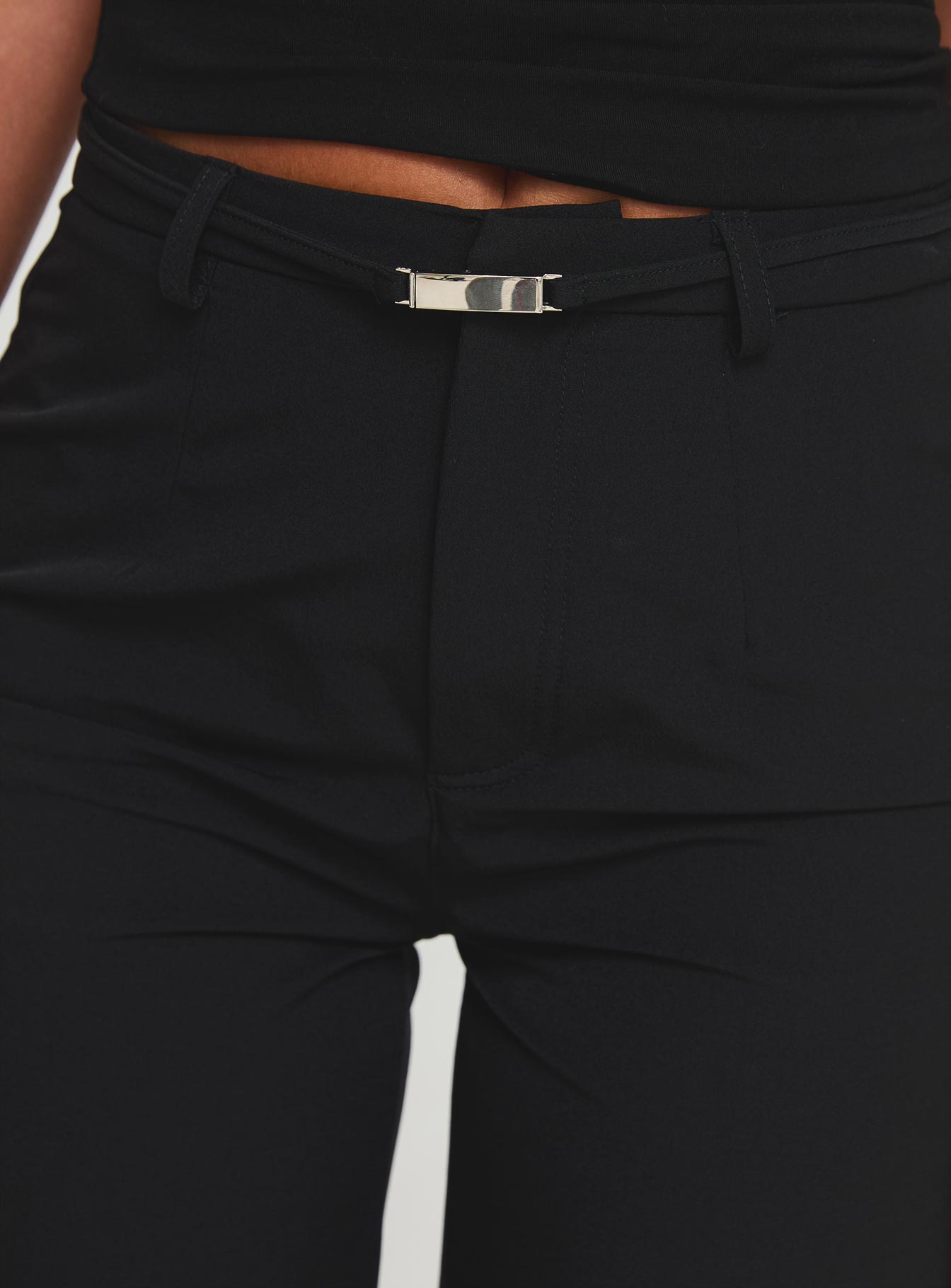 Flounce Pants Black、mySite、solidvoid