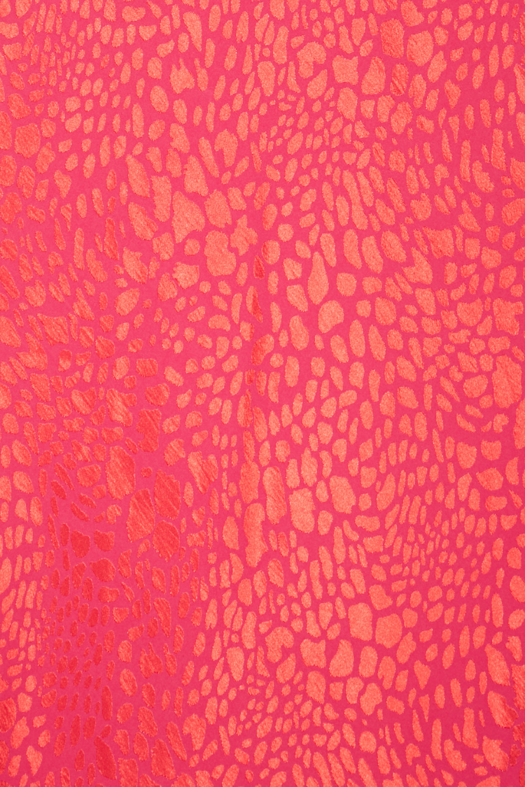 Pink Animal Jacquard Tilda Dress、mySite、solidvoid