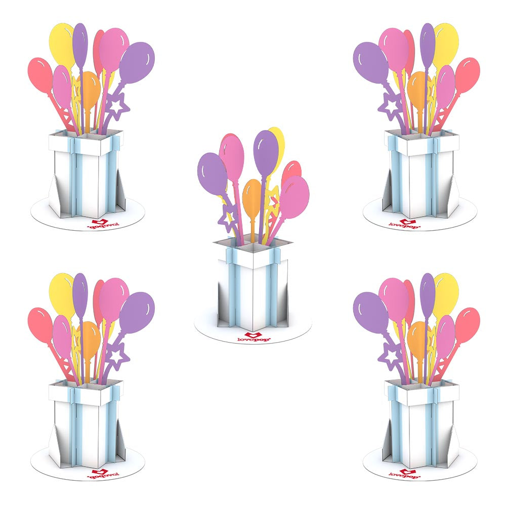 Stickerpop: Balloon Bunch (5-Pack)、mySite、solidvoid