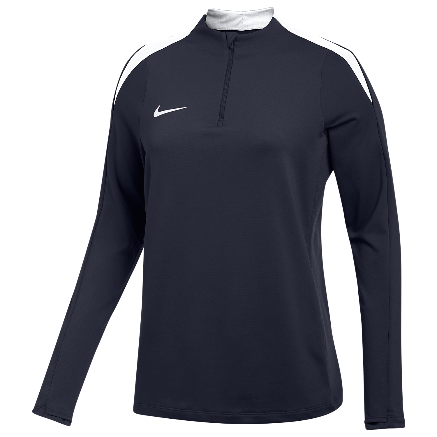 Nike Women's Dri-FIT Strike 24 Drill Top - Navy Blue、mySite、noshort
