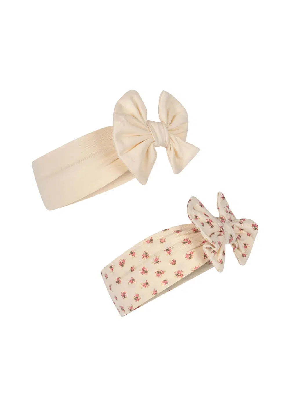  Konges Slojd Basic Bambi Bow Gots - 2 Pack - Buttercream/Bloomie、mySite、merchandisen