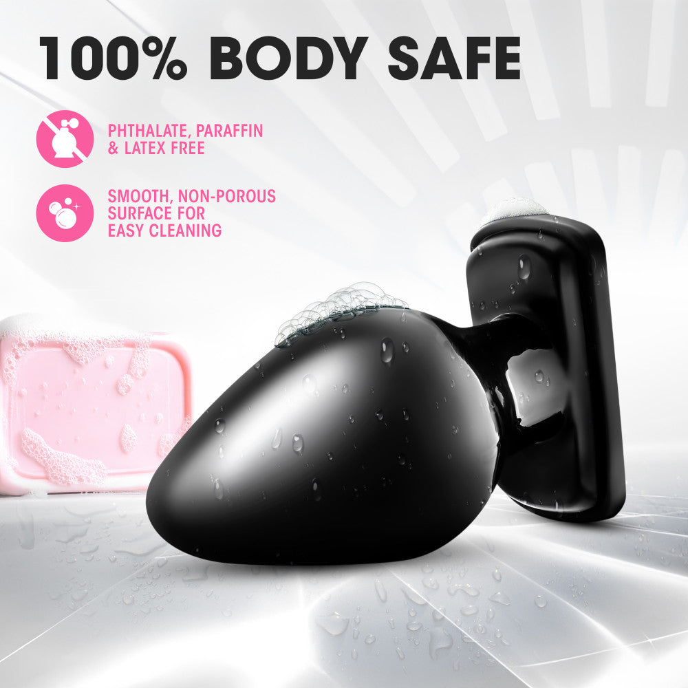 Anal Adventures By Blush® | XXL Black 6-Inch Anal Plug、mySite、bottomscart