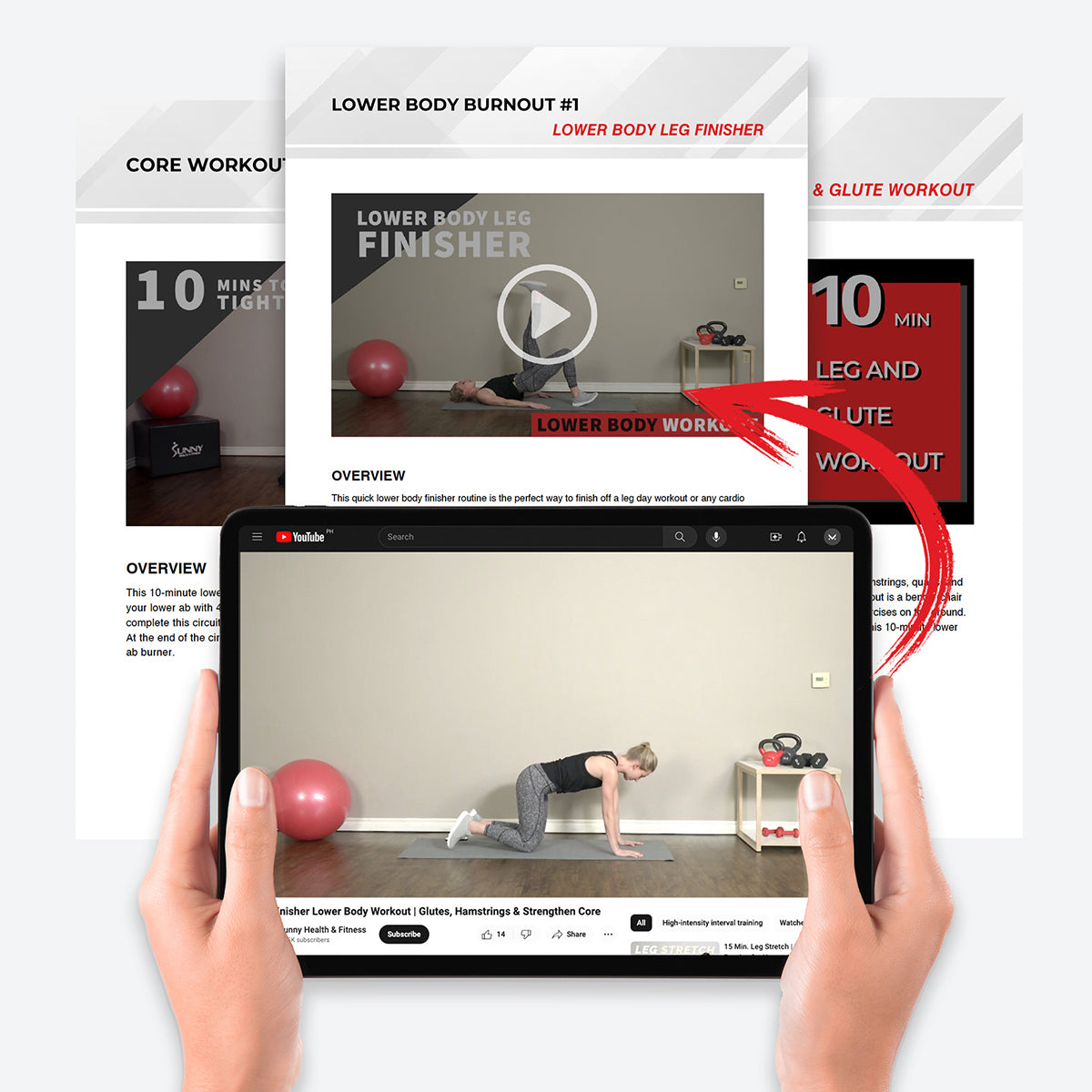  30 Days to Fit & Toned: At-Home Workout Program E-Book、mySite、ghnorth