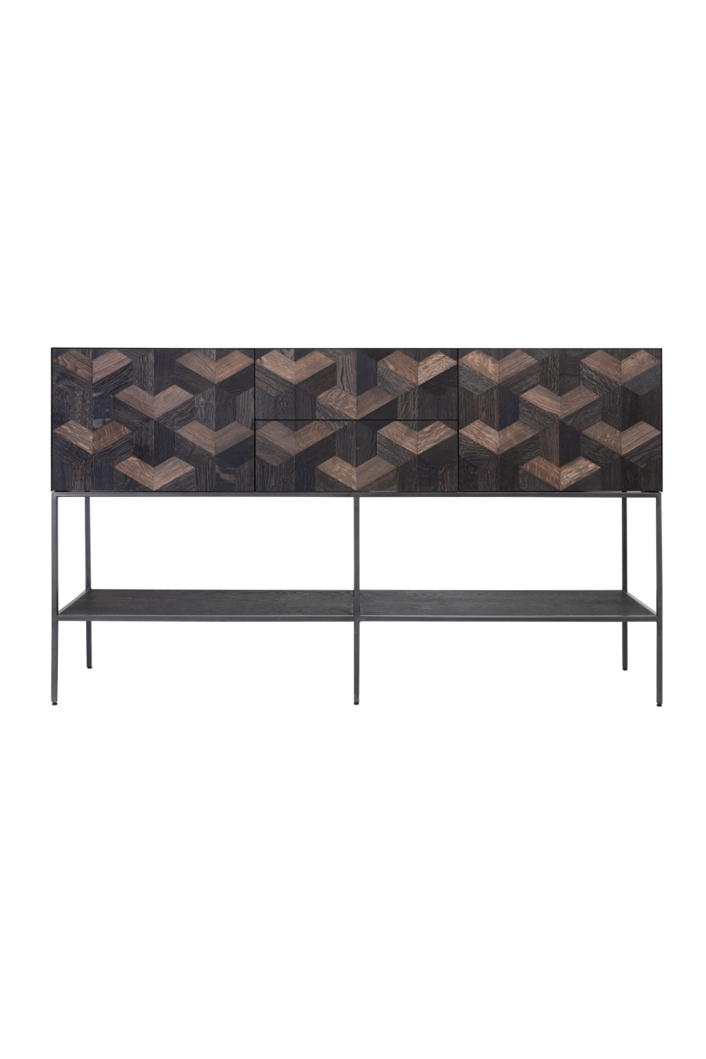 Oak Parquet Sideboard with Toprack | Versmissen Illusion、mySite、neckold