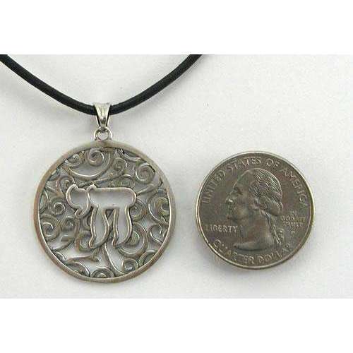 Michael Bromberg Chai on Leather Cord、mySite、topwebapps