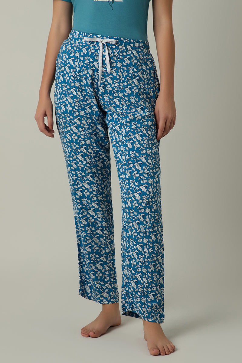  Full Length Pyjama Bottom - Vallarta Ditsy Print、mySite、justintrudeaud