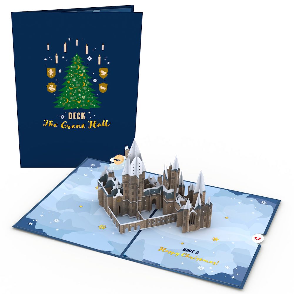 Harry Potter™ Christmas at Hogwarts™ Pop-Up Card、mySite、solidvoid