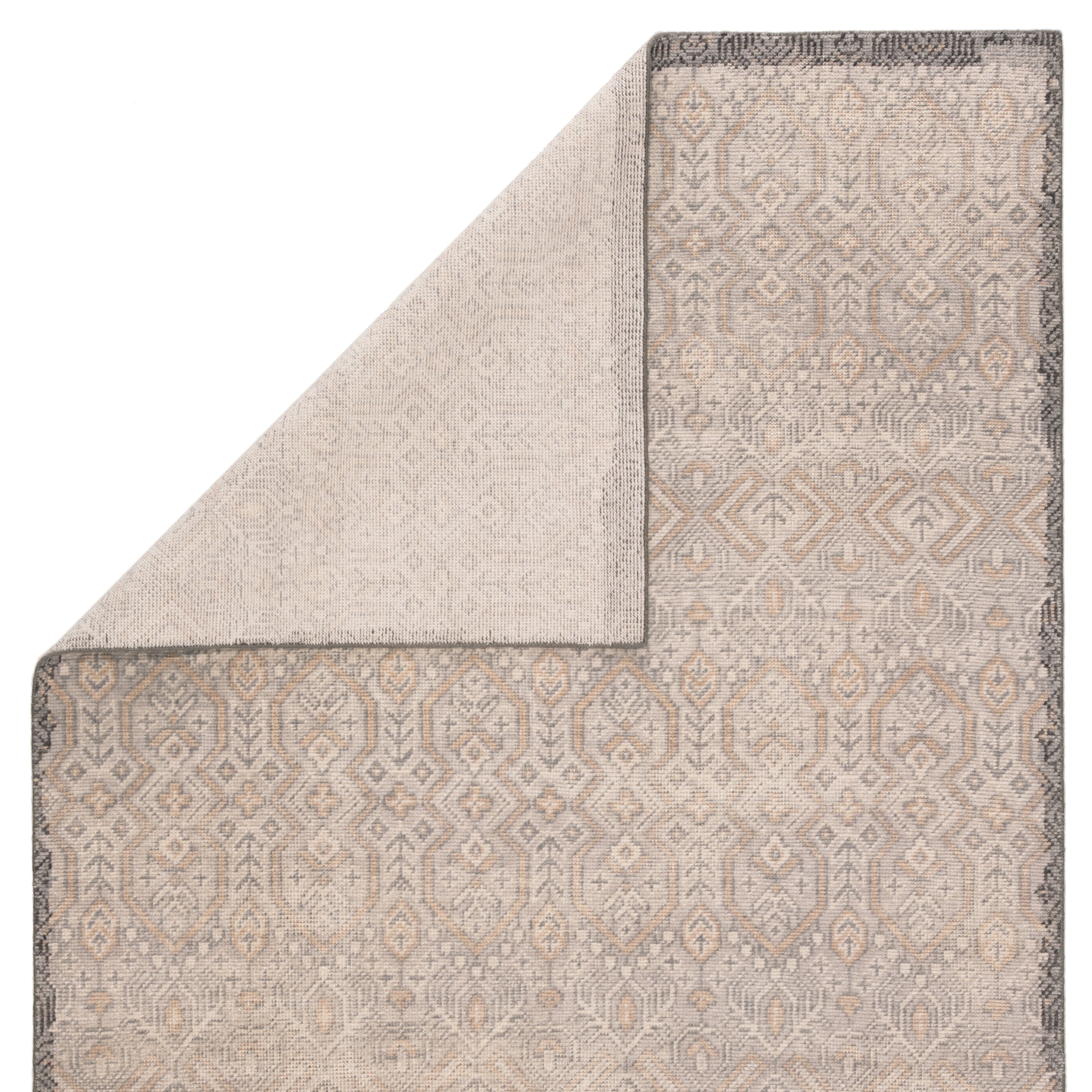 Prospect Hand-Knotted Tribal Gray Gold Area Rug、mySite、gigharbornorthrealestate