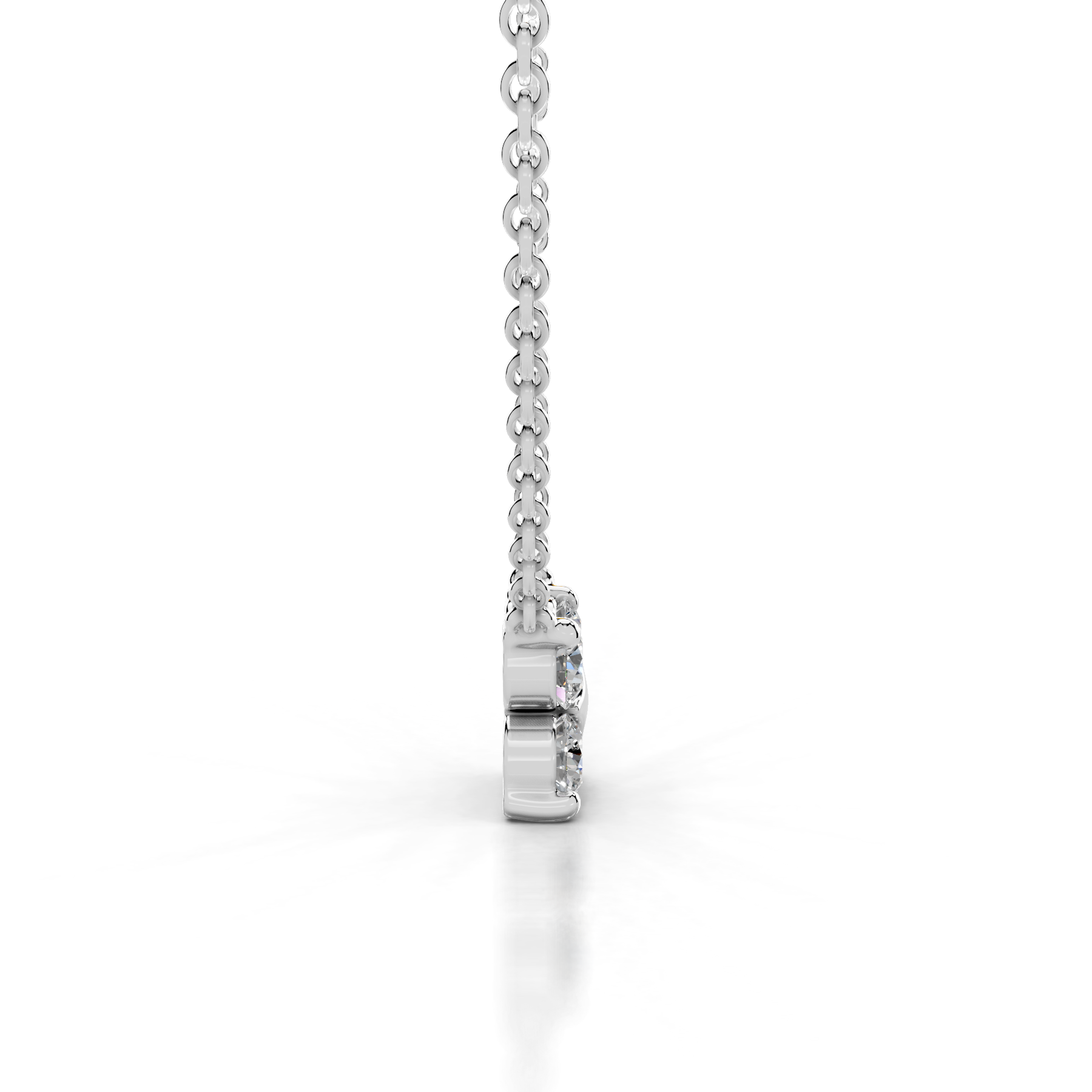 Ottilie Diamond Pendant (0.4 Carat) -14K White Gold、mySite、hinf8tx79