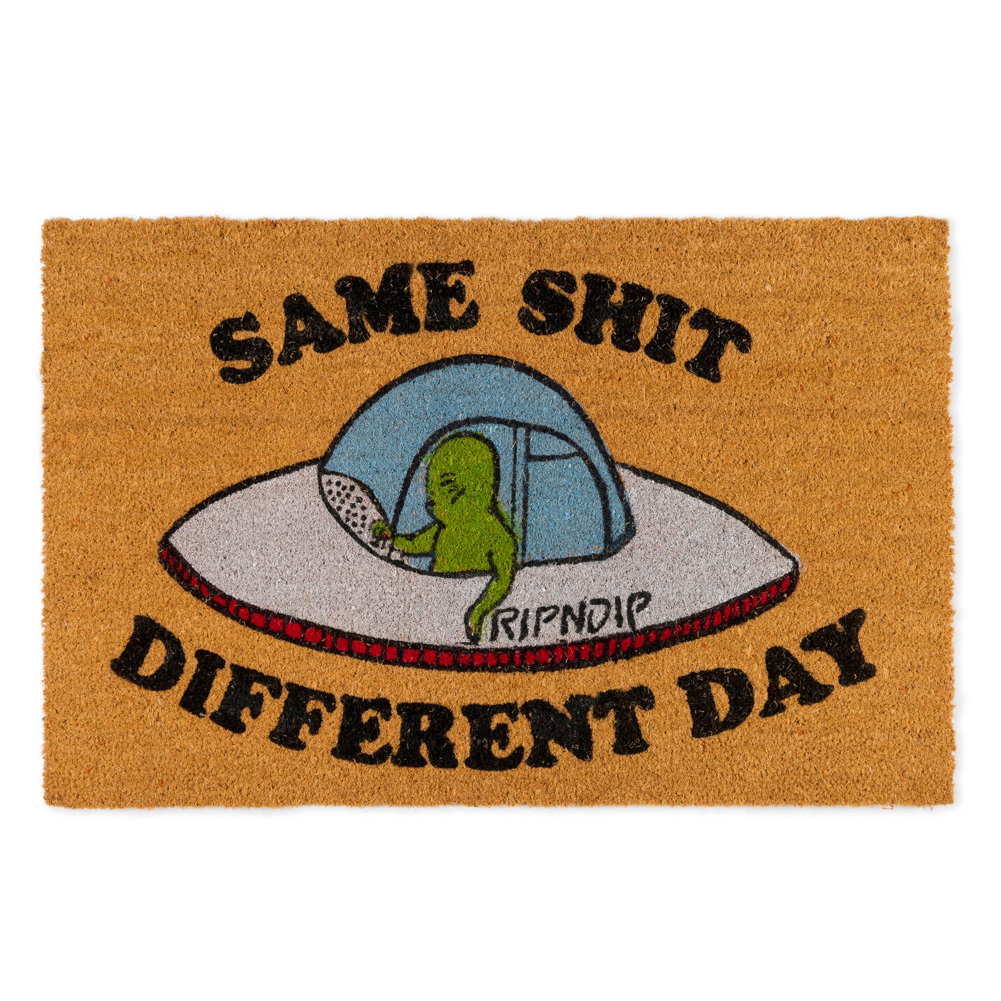 Same Shit Different Day Door Mat (Brown)、mySite、merchandisen