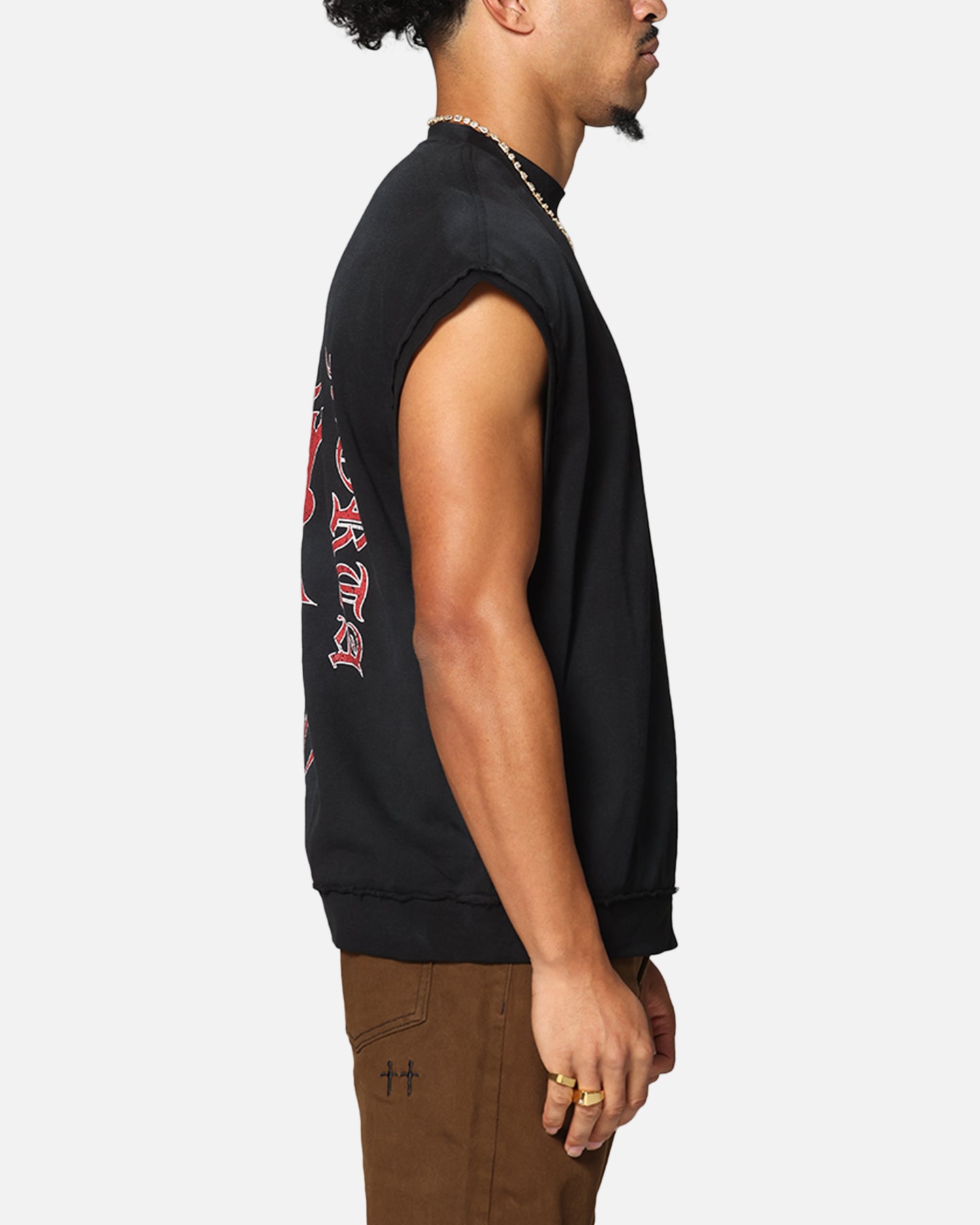 Saint Morta Hardcore Cut Off T-Shirt Sunfade Grey、mySite、zt4zffjzw