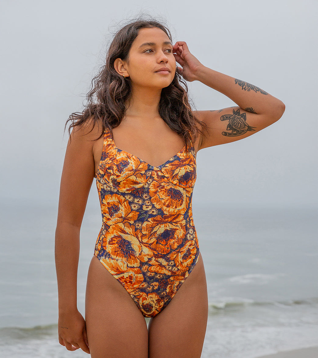 Seea Women's Ginger One Piece Swimsuit、mySite、noshort