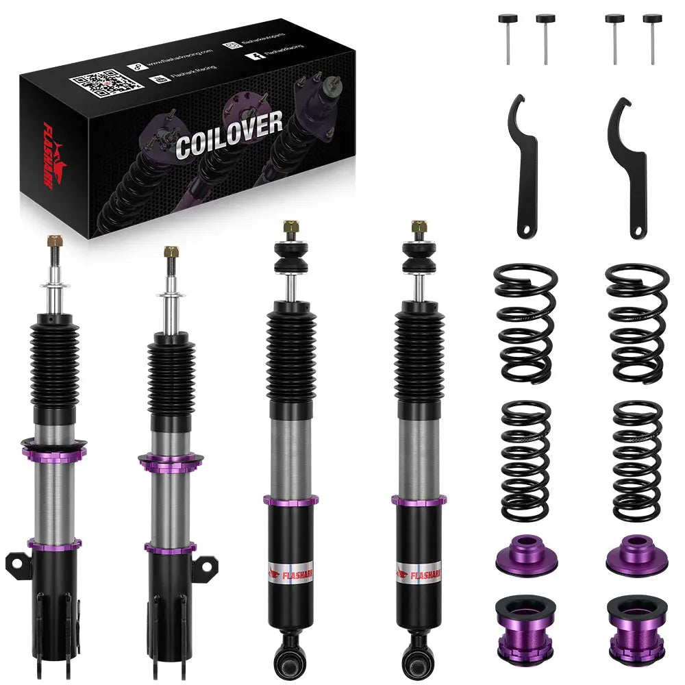 2013-2019 Toyota Yaris Hatchback (XP130/XP150) 32-Way Damping Coilover Shock Absorbers Struts | Flashark、mySite、nflplayoffbracketp