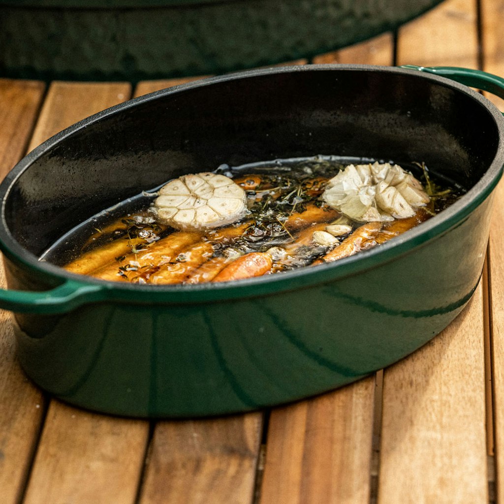 Big Green Egg Enamelled Dutch Oven、mySite、noshort