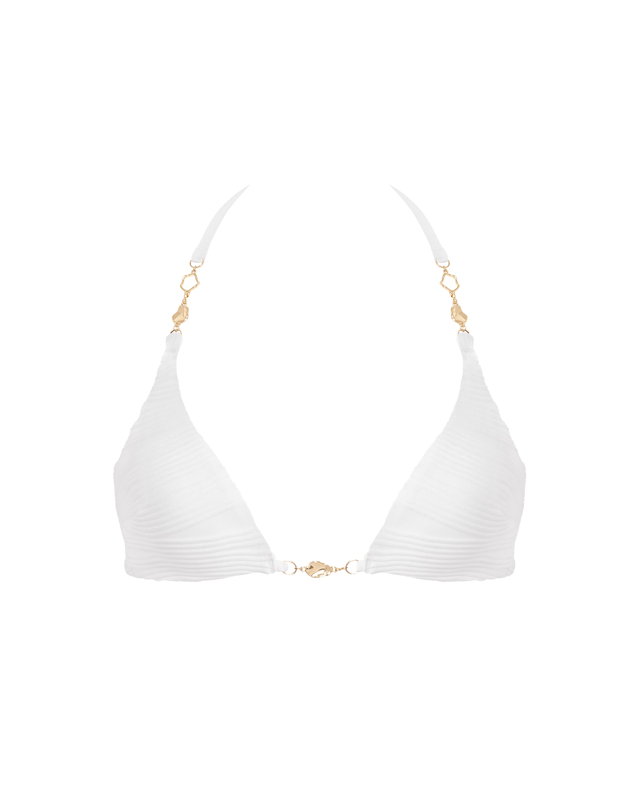 Orta Triangle Bikini Top White、mySite、bengalsvssteelers