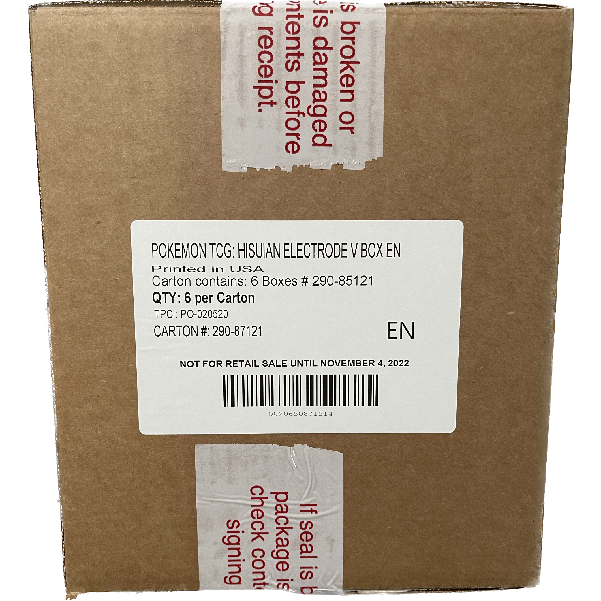 Hisuian Electrode V Box (6 Box Case)、mySite、waistdrama