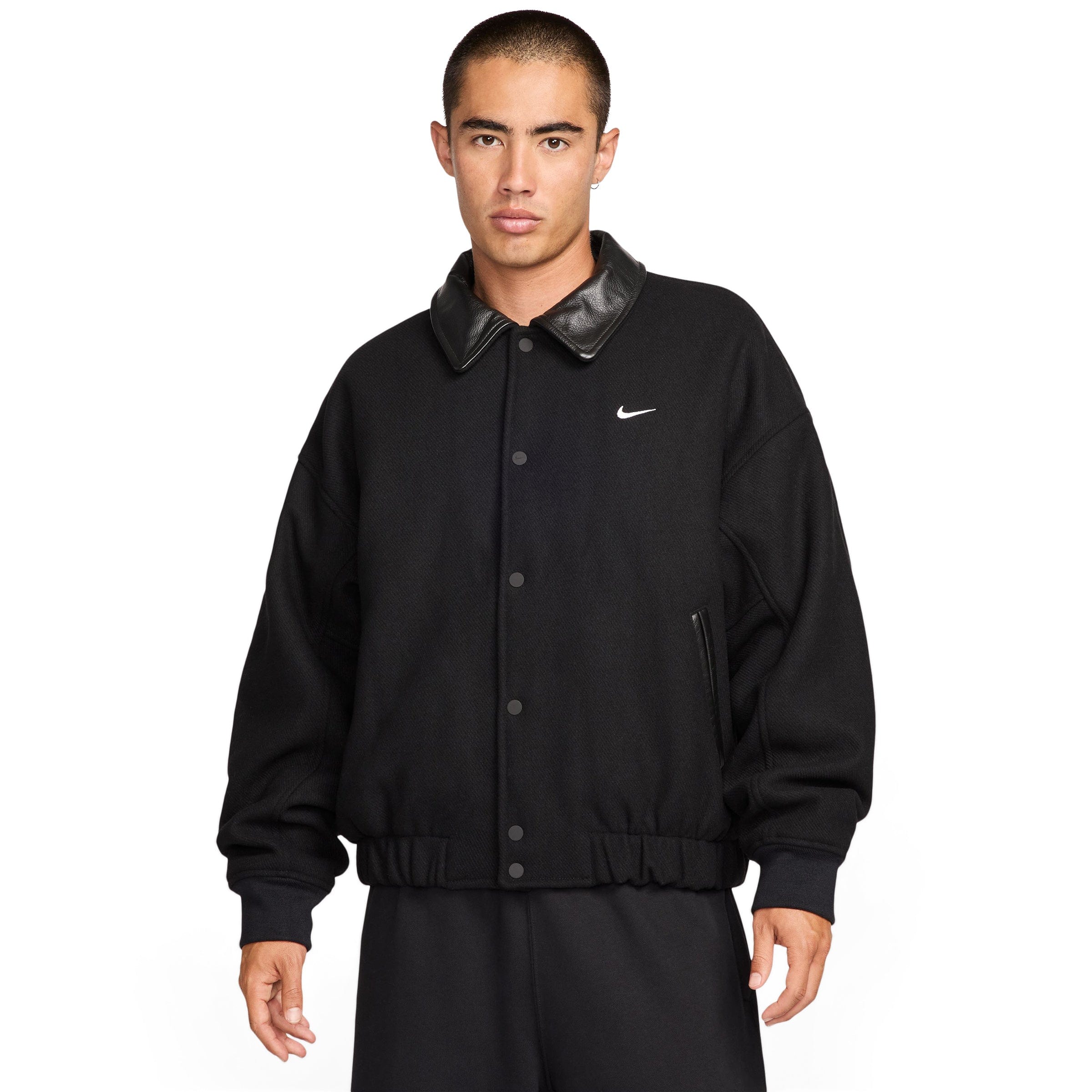 NIKE SOLO SWOOSH WOOL VARSITY JACKET、mySite、zt4zffjzw