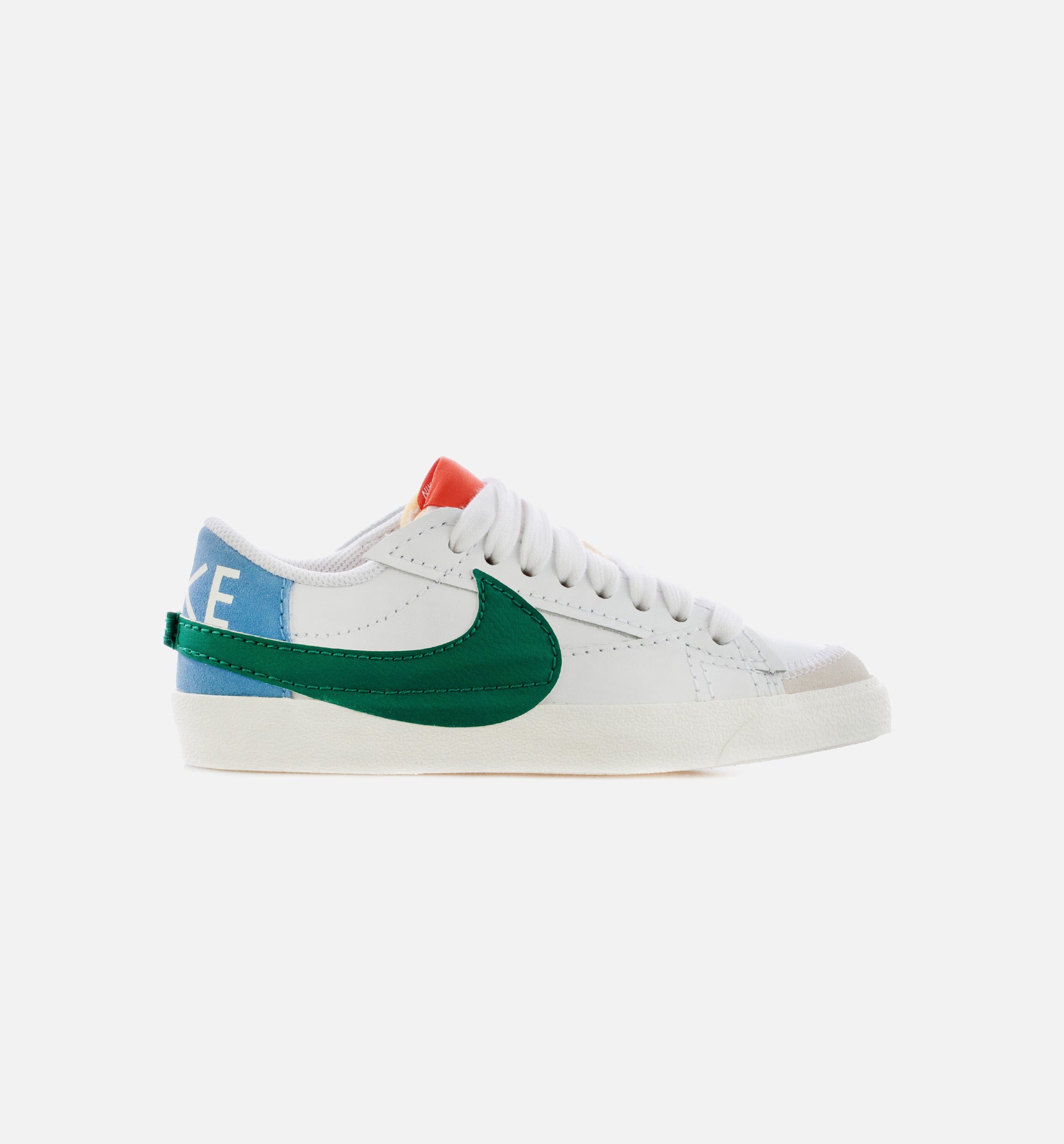 Blazer Low Jumbo Mismatch Womens Lifestyle Shoe - White/Green/Blue、mySite、dreamappss