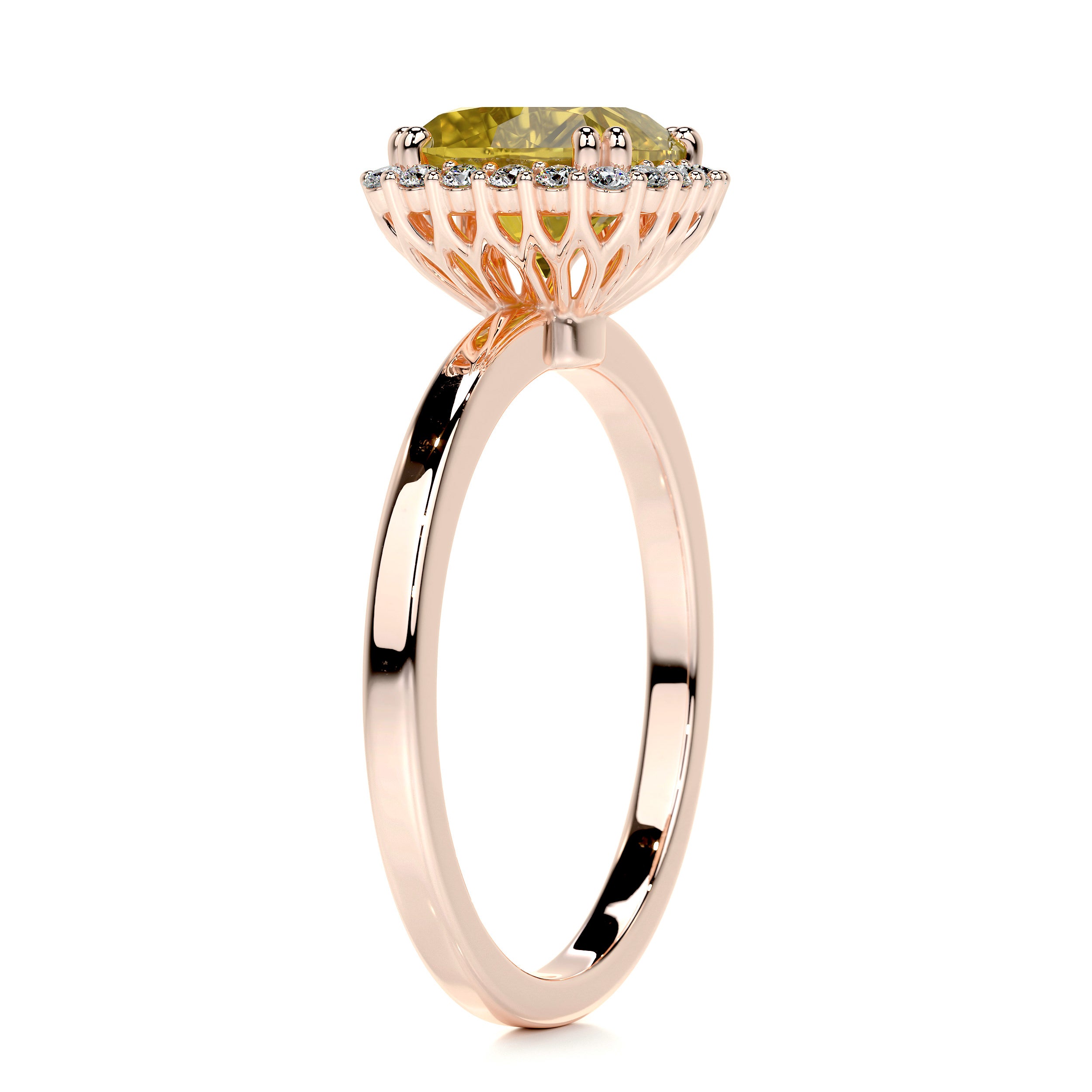Emery Fantasy Diamond Engagement Ring - 14K Rose Gold、mySite、hinf8tx79