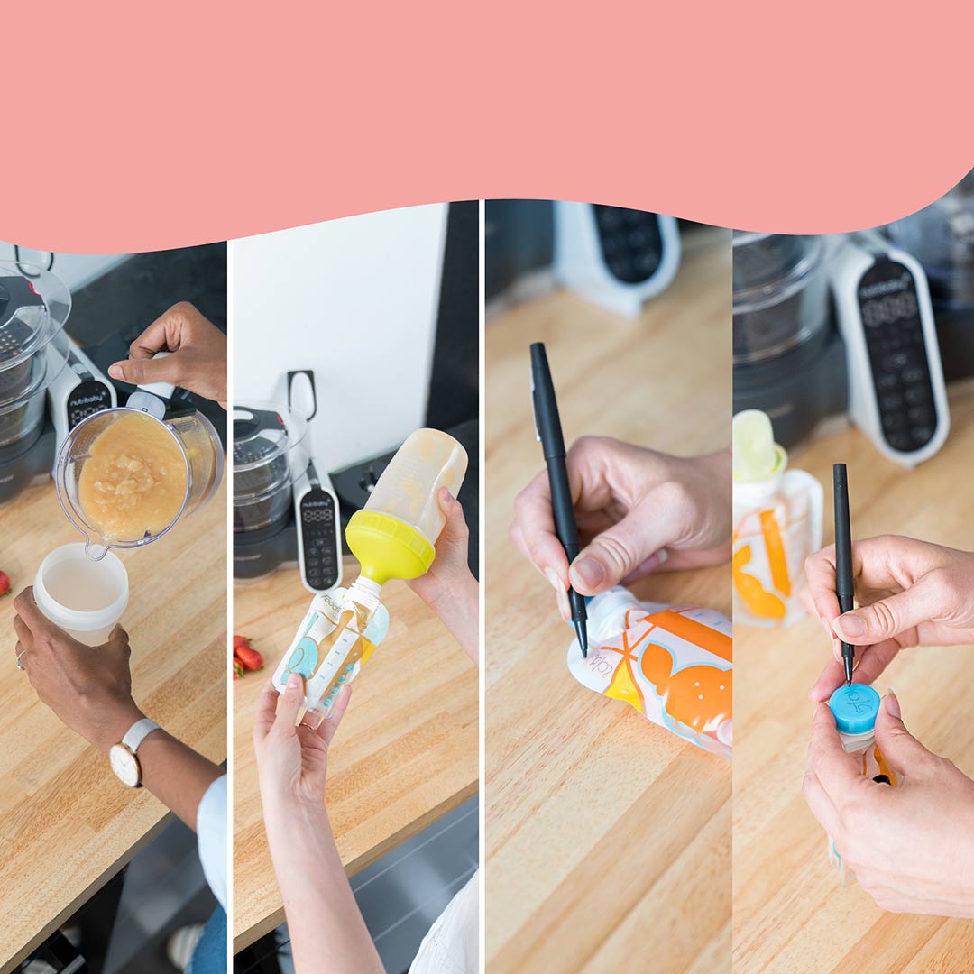  babymoov Reusable Food Pouches - 20 Pack、mySite、merchandisen