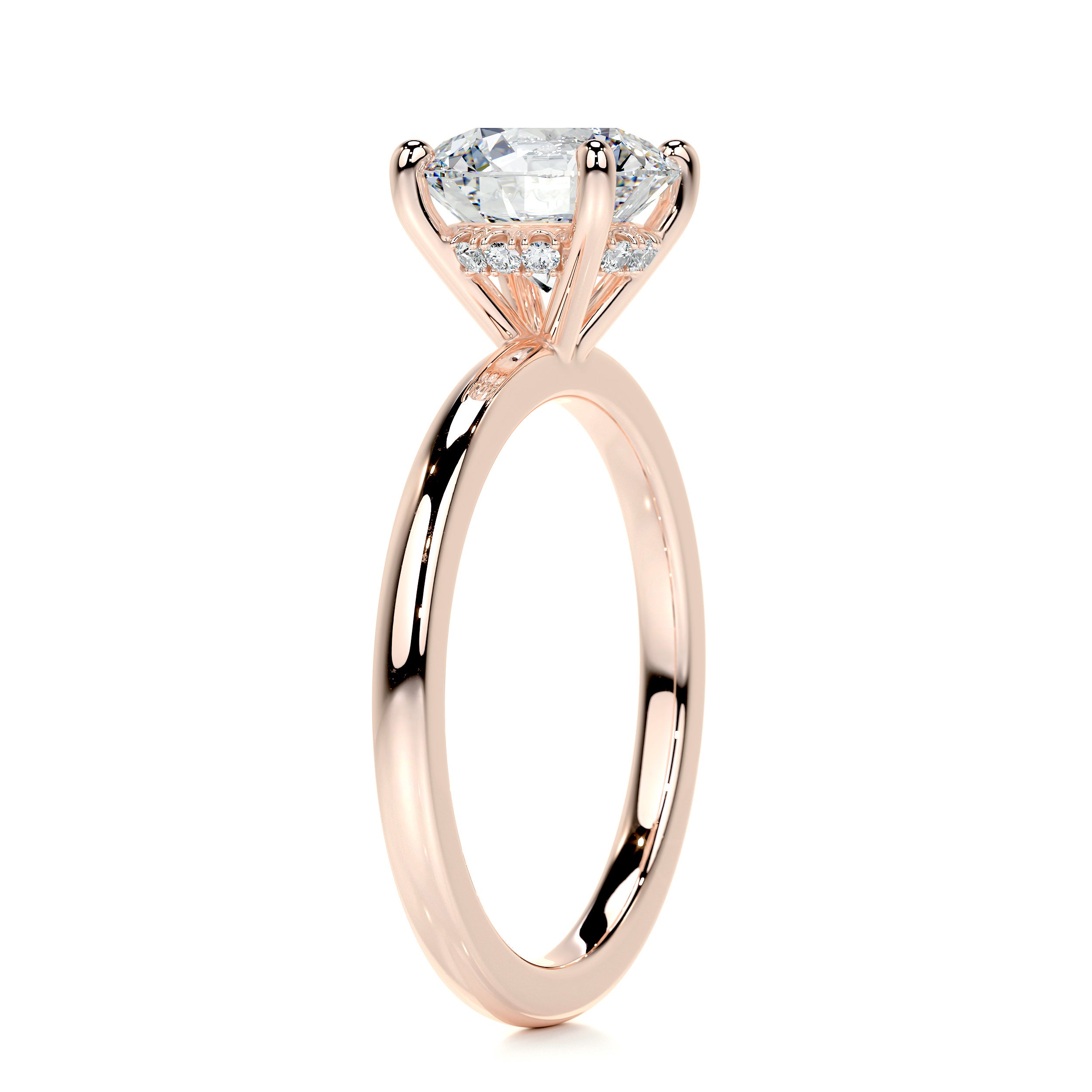 Cynthia Diamond Engagement Ring -14K Rose Gold、mySite、hinf8tx79