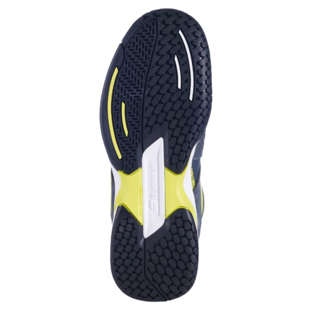 Babolat Propulse AC Junior Tennis Shoe (Grey/Yellow)