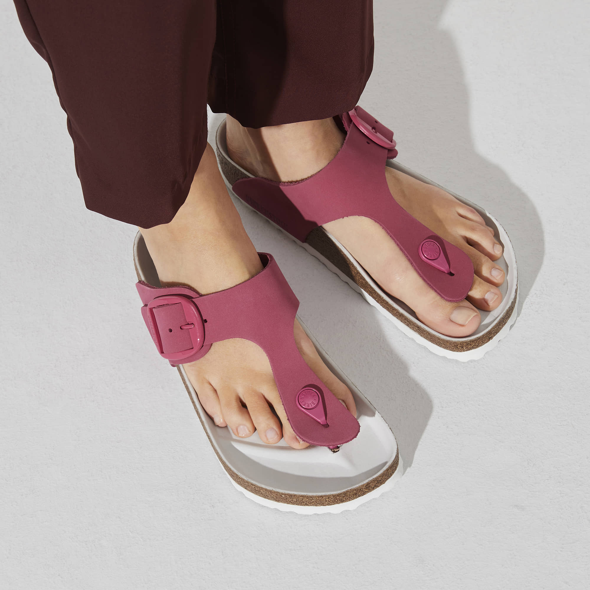 Gizeh Big Buckle Nubuck Leather、mySite、gtrtttuynbv