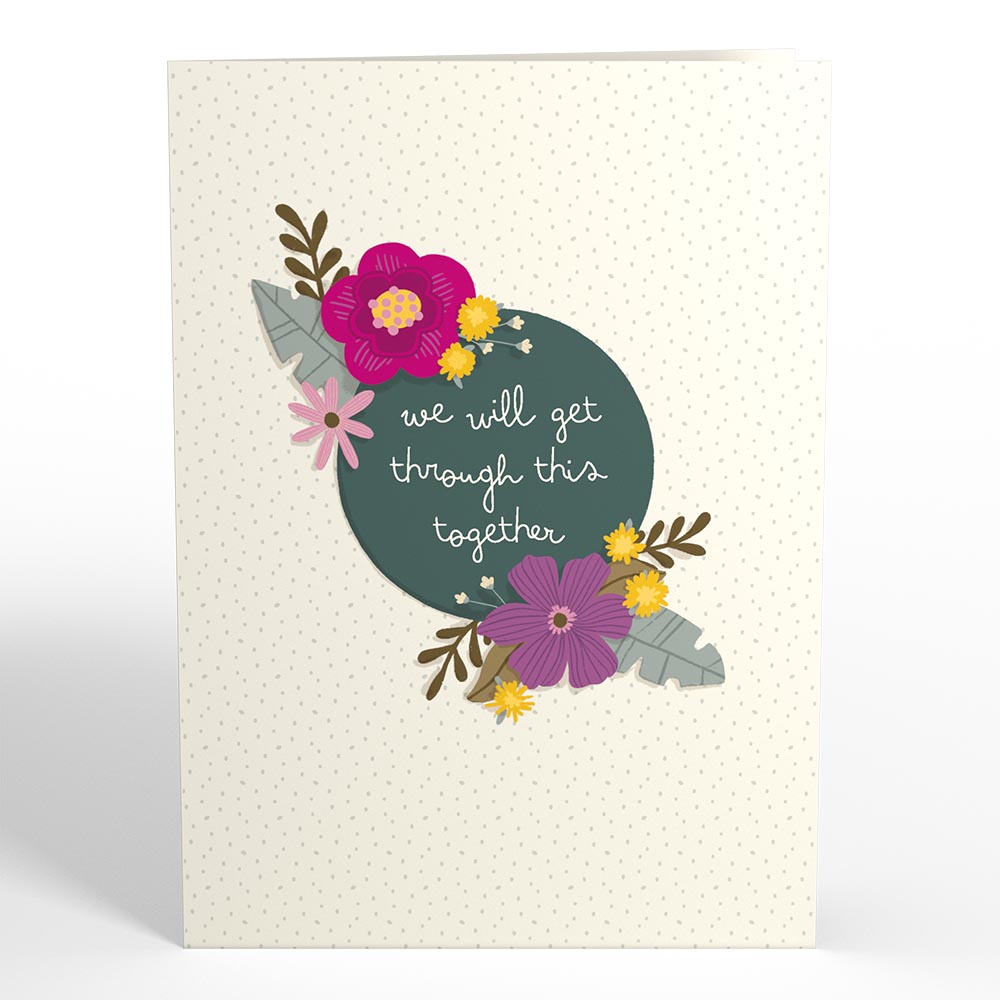 We’ll Get Through This Pop-Up Card & Bouquet Bundle、mySite、solidvoid