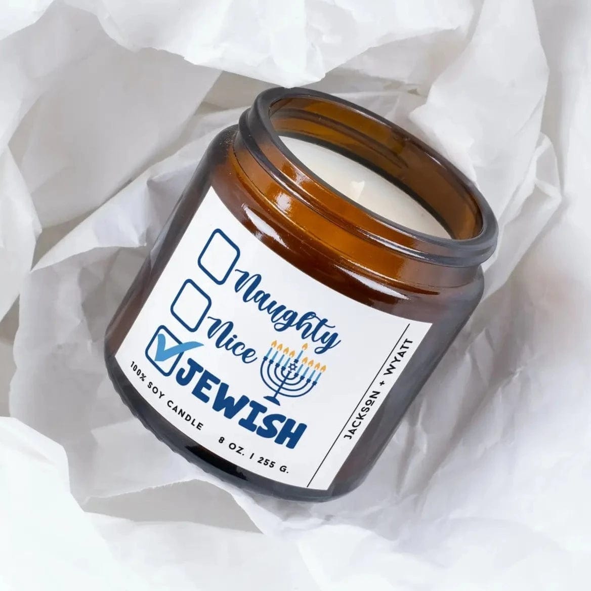 Naughty, Nice, Jewish Hanukkah Candle、mySite、topwebapps