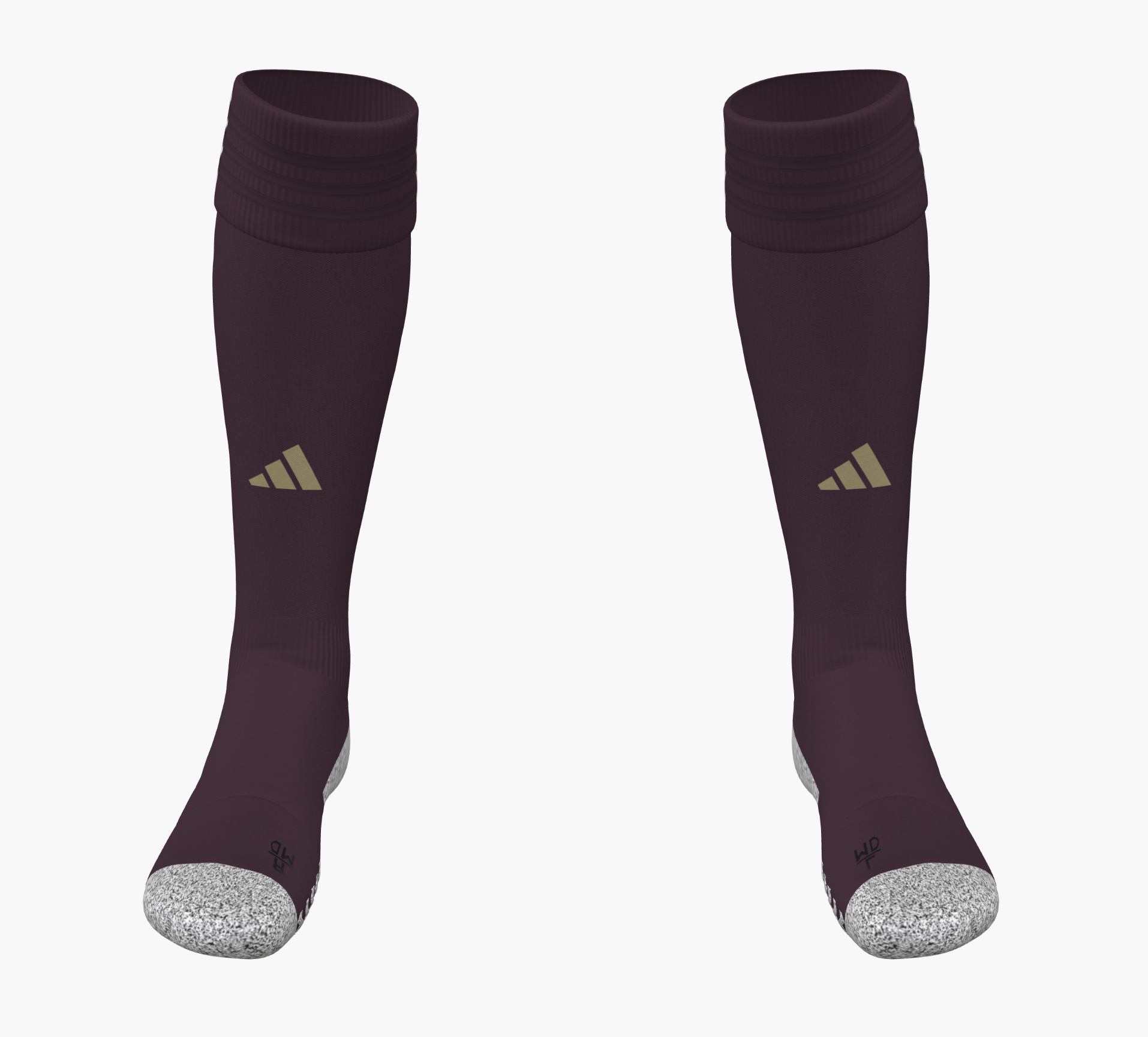 USA STARS- GAME SOCK- Burgundy、mySite、noshort