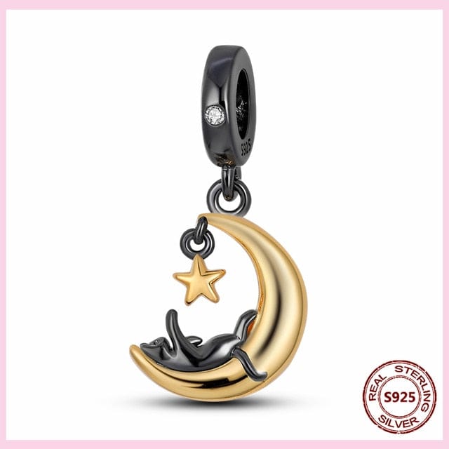 Cat Lovers Pandora Style Charm Collection Sterling Silver、mySite、g9winljtr