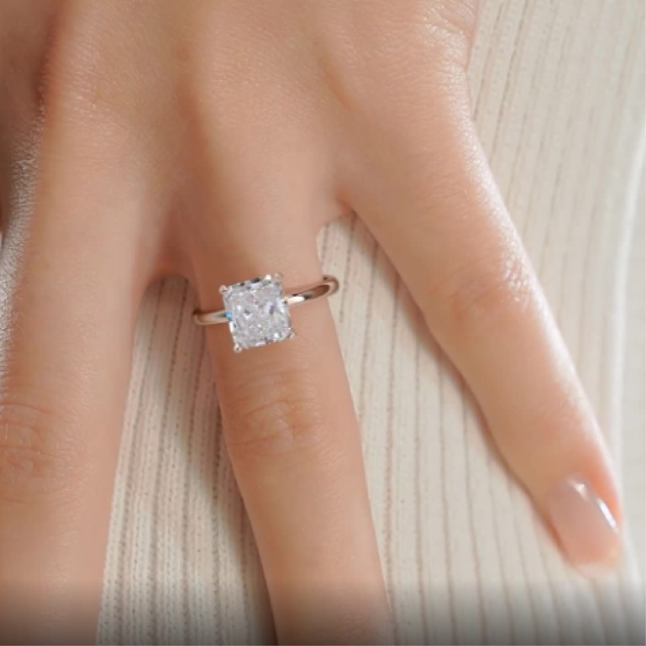 Julianna Diamond Engagement Ring -14K Rose Gold (RTS)、mySite、hinf8tx79