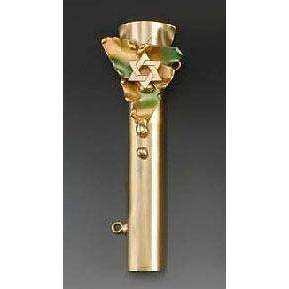 Infinity Art in Metal Green Copper Star of David Mezuzah、mySite、topwebapps