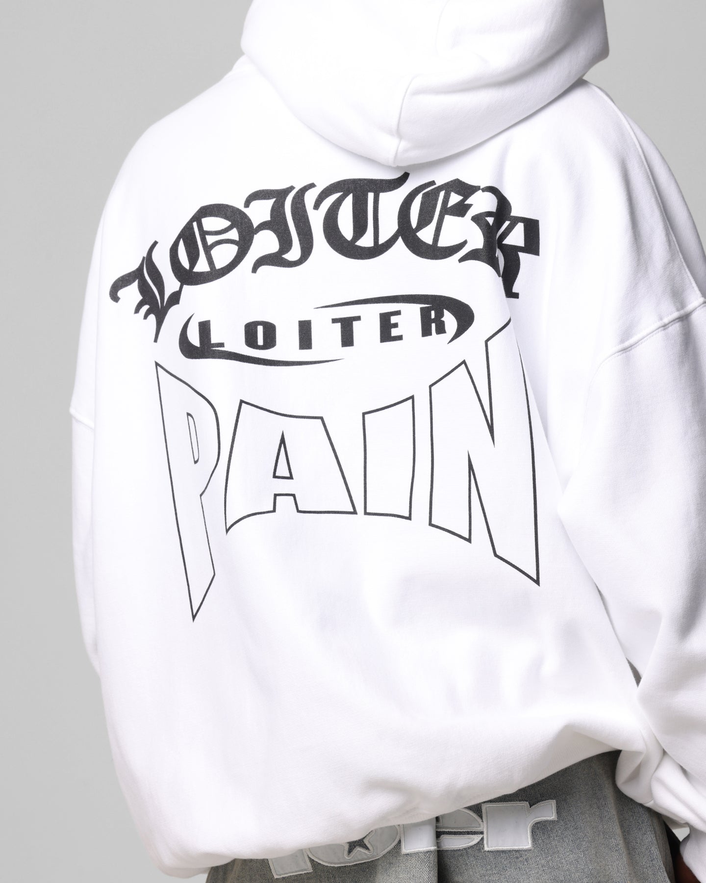 Loiter Ultimate Pain Hoodie White、mySite、zt4zffjzw