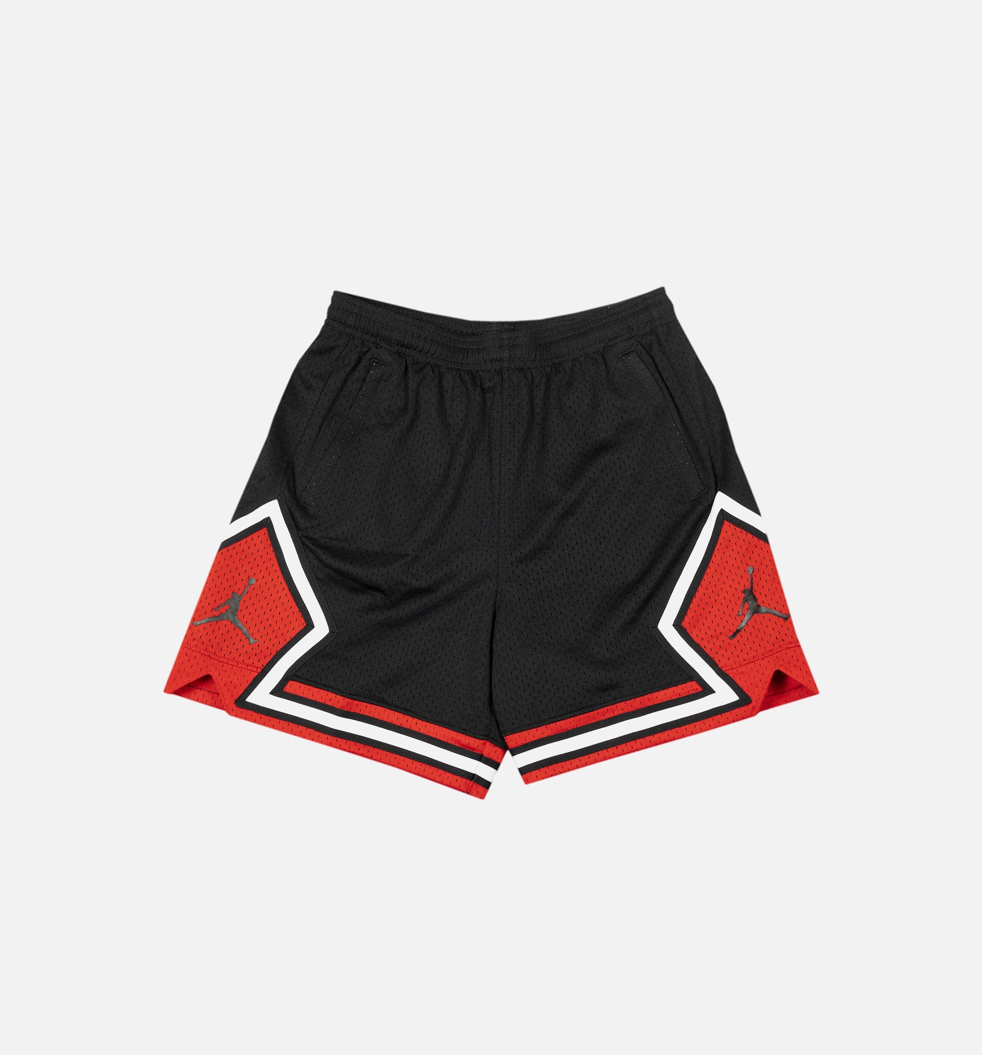 Essential Diamond Womens Shorts - Black/Red、mySite、dreamappss