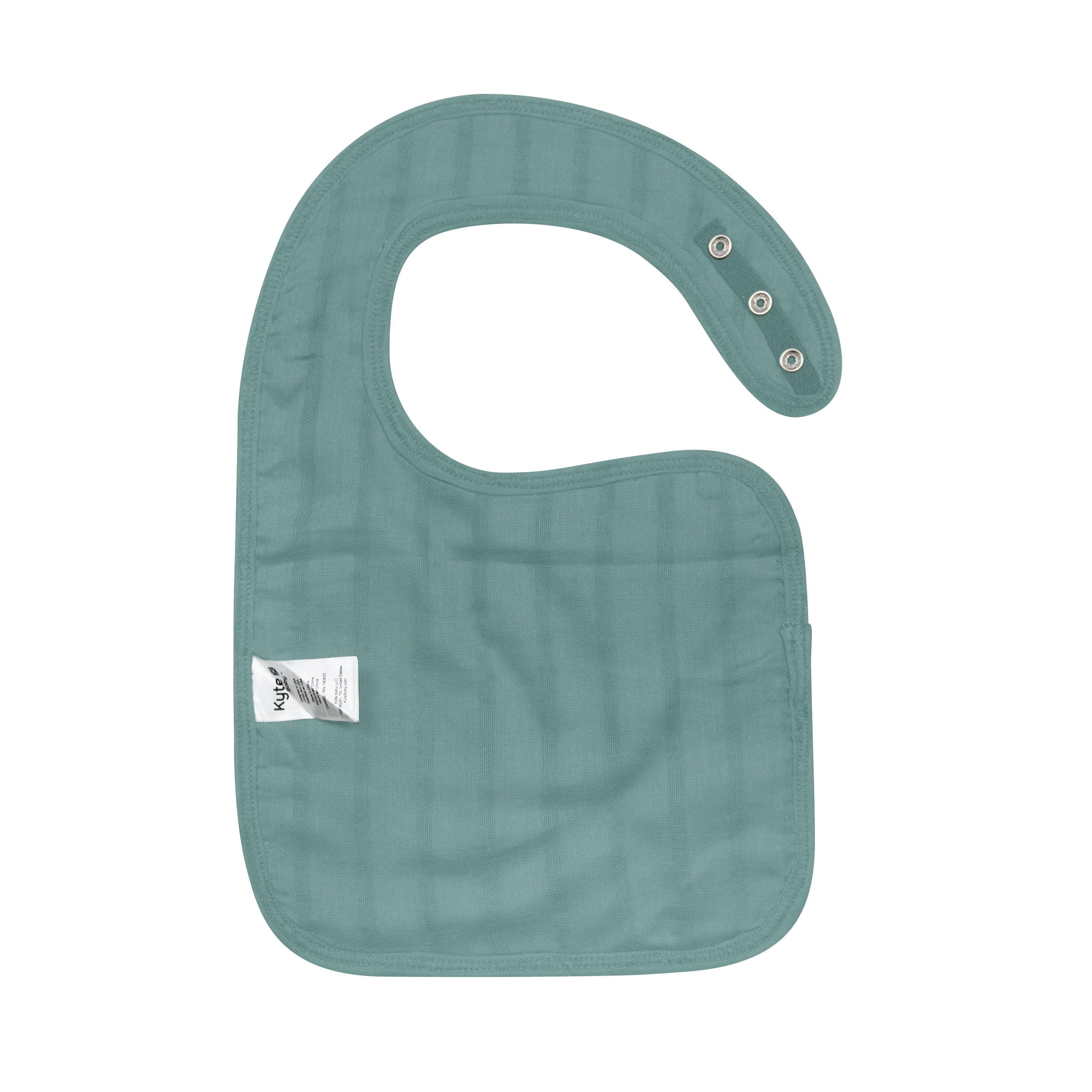  Bamboo Muslin Bib in Pine、mySite、layawaytickets