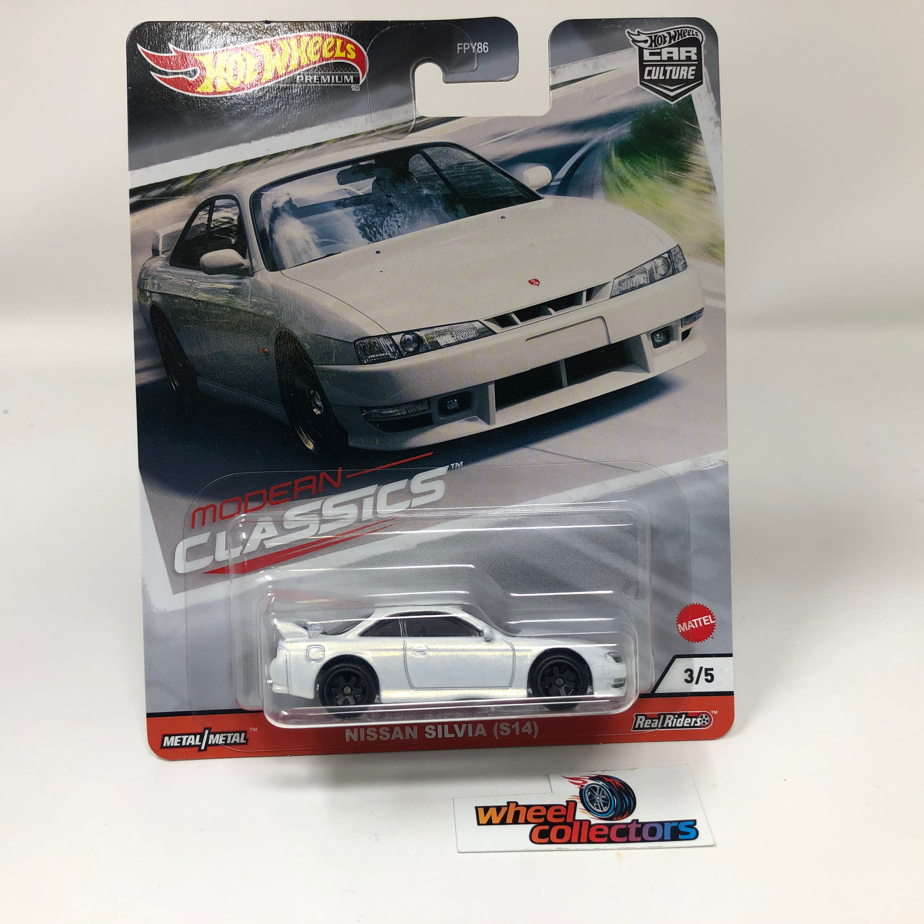 Nissan Silvia S14 * WHITE * Hot Wheels MODERN CLASSICS 2 Car Culture、mySite、hgirdovlk