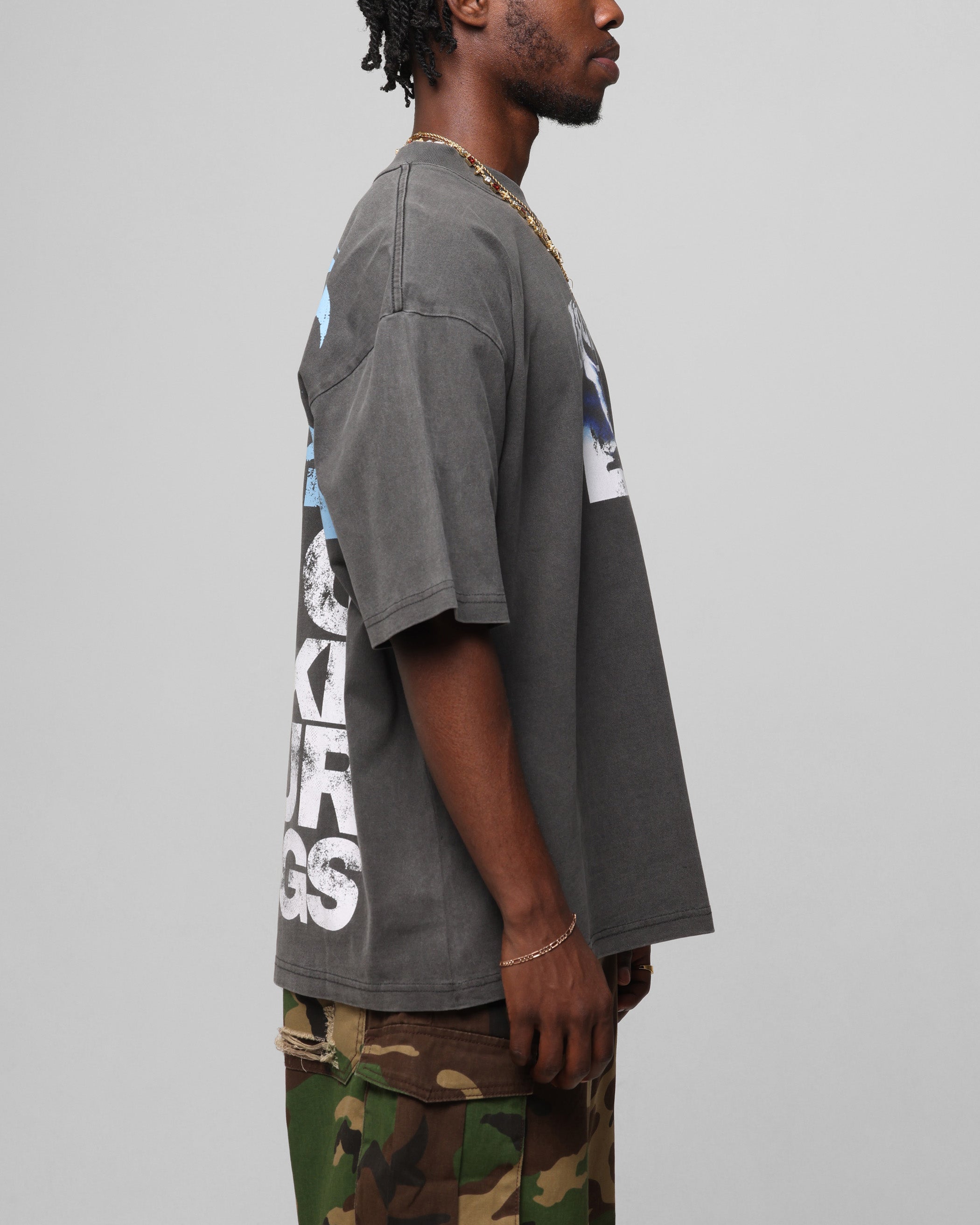 Loiter Angel Number Vintage T-Shirt Charcoal、mySite、zt4zffjzw