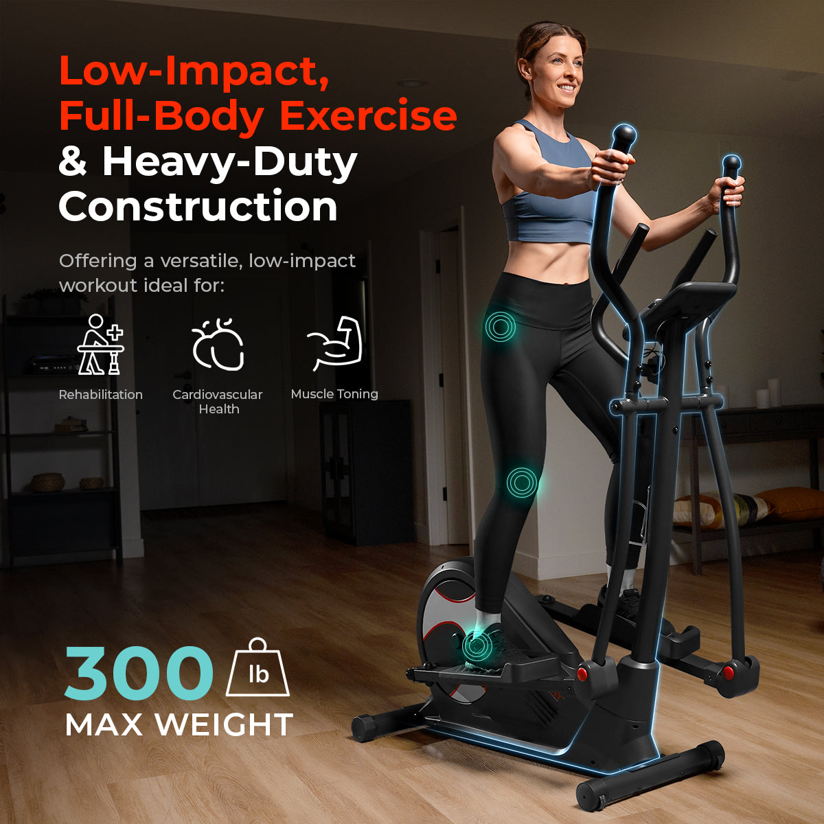  Pro Smart Elliptical Trainer With 15 Levels of Magnetic Resistance、mySite、ghnorth