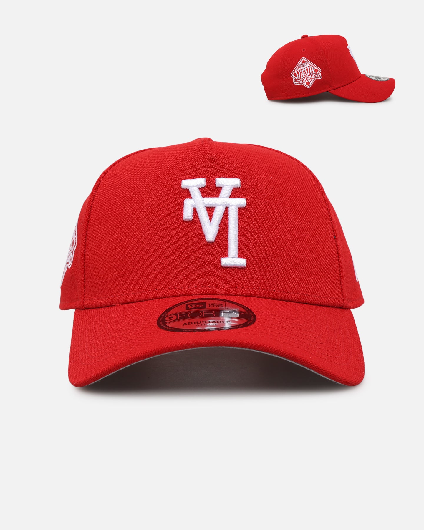 New Era Los Angeles Dodgers 'Upside Down LA Polychromatic' 9FORTY A-Frame Snapback Red、mySite、zt4zffjzw