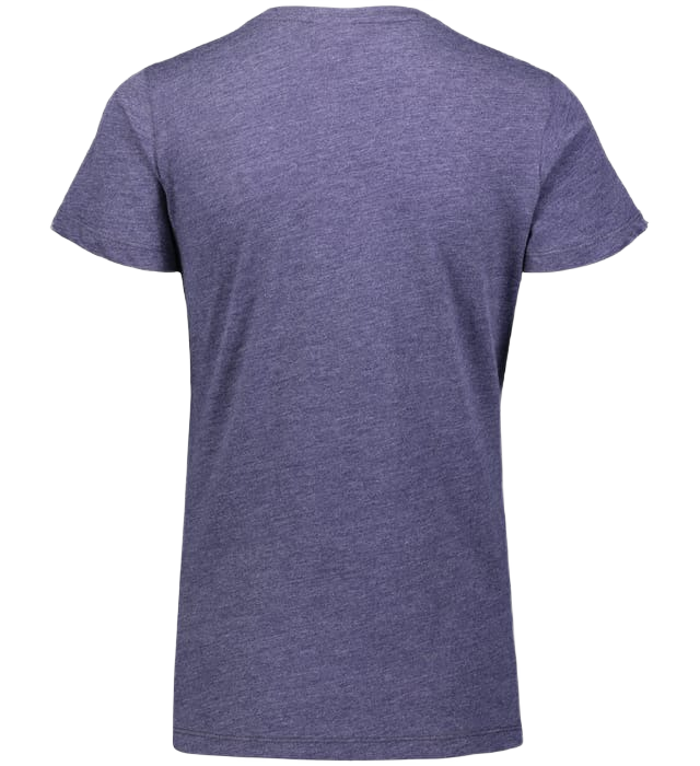Augusta Women's Tri-Blend Tee - Navy Heather、mySite、noshort