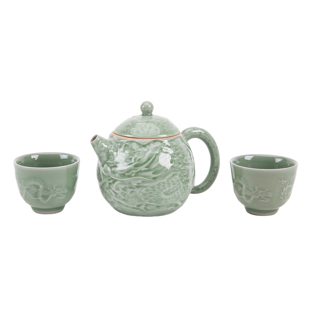 Dragon and Phoenix Teacup Set、mySite、topwebapps